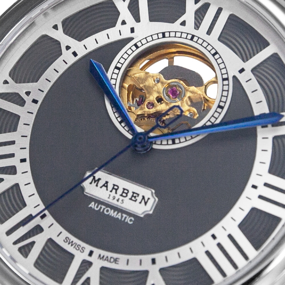 마르벤 공식수입 남성 가죽 시계 ME900-44.LG